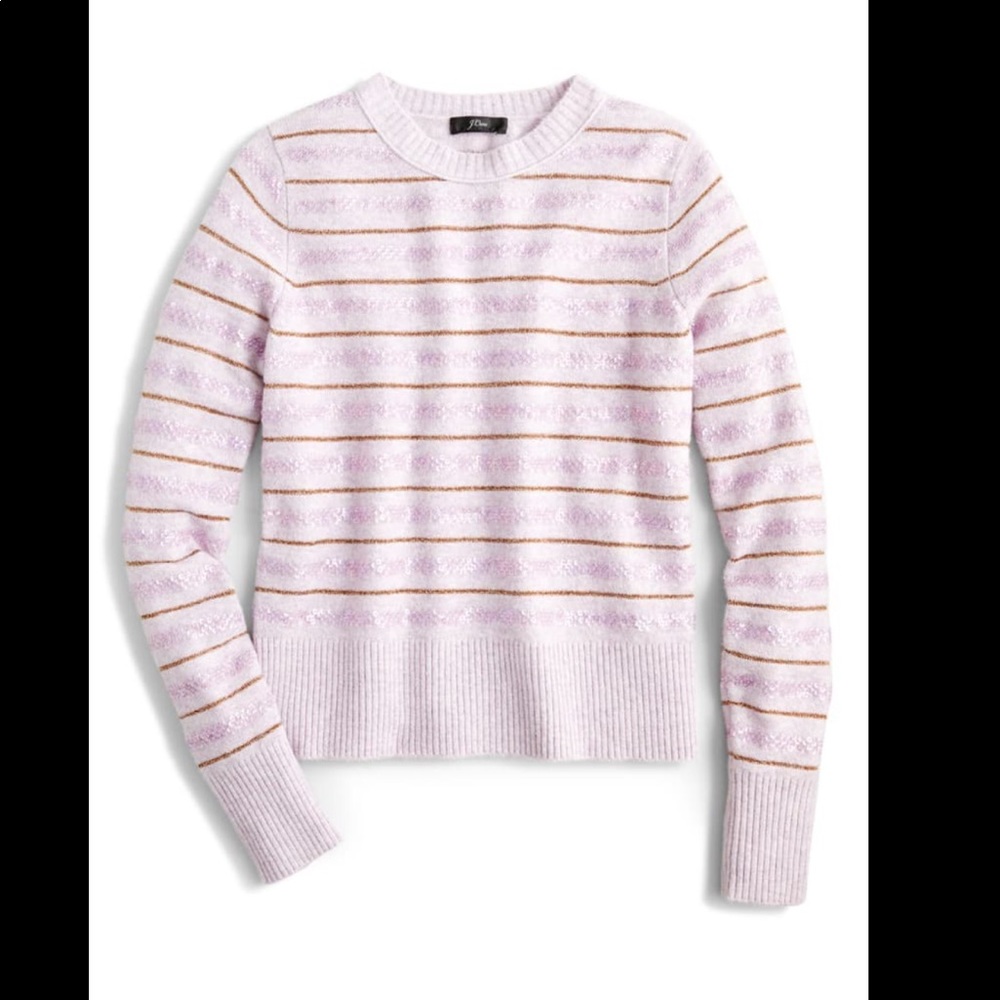Jcrew sequin sweater super soft yarn, sz s, NWT